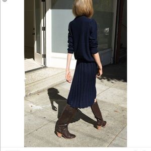 Rachel Comey Carrier Suede Knee-high Boots